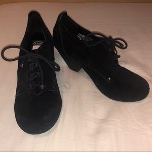 Dr. Scholl’s - Black lace-up heels